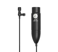 Professional 3-Pin Adapa Barrier Lapel Microphone, Omnidirectional Condenser Microphone for Interview