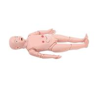 Professional 3-Year-Old Anatomy Study Training Doll, Figure Model for Nursing Practice with IV, Airway, Catheterization & Bone Marrow Puncture Features