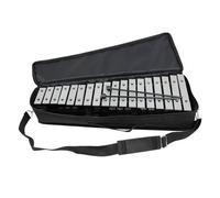 Professional 30 Tone Folding Aluminum Plate Piano Teaching Carillon Percussion Instrument Aluminum Plate Piano