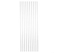 Professional 304 Stainless Steel Welding Wire, 10PCS, Low Spatter Design for Cleaner Welds and Improved Efficiency (3.2MM)