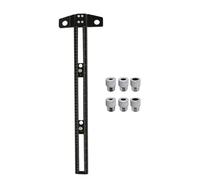 Professional 30CM or 50CM Double Purpose Measuring Tool for Engineers and Craftsmen Aluminum Alloy Construction Double Function Marking Gauges