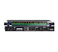 Professional 31-Band Stereo Graphic Equalizer with 10 Preset Effects, Independent Low/Mid/Treble Adjustment for HD Sound Quality in Recording Studios