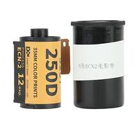 Professional 35mm Color Print Film, ISO 200 High Resolution Wide Exposure Range ECN-2 Process Compatible for 135 Cameras Vibrant Saturation Retro Tone (12 sheets)