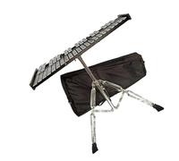 Professional 37-Note Glockenspiel With Adjustable Stand Metal Wooden Bell Percussion Instrument Professional Glockenspiel Set