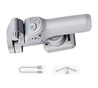 Professional 3Axis Handheld Gimbals Stabilizer with AI Face Trackings Adjustable Fill Light for Vlog Live Streaming Outdoor Sports AI Face Trackings Stabilizer for Live Streaming