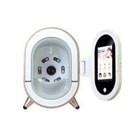 Professional 3D AI Skin Analyzer Machine, with 20MP HD Camera & Hidden Privacy Hood, Folding Touch Screen for Facial Skin Diagnosis in Beauty Salon, Spa and Clinic