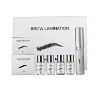 Professional 3D Eyebrow Lamination Kit for Home Use, Natural Long-Lasting Eyebrow Perming and Lifting Kit with Supplies for 45-60 Days