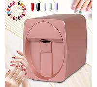 Professional 3D Nail Printer Machine with WiFi, Smart Portable Nail Art Printer for Salon and Home Use, Custom Photo Printing with Fast Drying UV LED Technology, DIY Design App