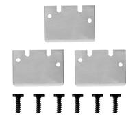 Professional 3D Printer Scraper Tool, Metal 3D Printer Removal Spatula Compatible with Bambu Lab X1/P1 Series,Sharp and Hardened Scraper Blades for Easy Separation of Prints,3X Scraper & 6X Screws