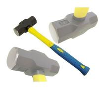 Professional 3Lb Mini Fibreglass Sledge Hammer with Cushioned Grip HM085