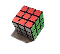 Professional 3x3 Speed Cube, Competition Grade Puzzle with Smooth Turning Mechanism, Orange White Green, 5.6 cm, Perfect for Beginners and Advanced Solvers, Ages 8+