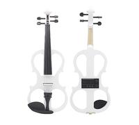 Professional 4/4 Electric Violin Maple Body Fiddle Mute Electro Violin With Case Cable Headphone Violin Parts Accessories