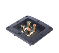 Professional 4 Channel ABS Terminal Box with High Capacity Red/Black Post and Parallel Circuit Design Heavy Duty ABS Terminal Box