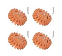 Professional 4 Part Air Propelled Epoxy Removal Set with Permanent Rubber Casters for Craftsmen Manual Tool Set for Furniture Rehabilitation
