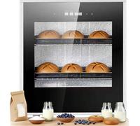 Professional 40L Electric Dough Proofer Cabinet, Stainless Steel Bread Fermentation Box, Adjustable Temp & Humidity, Ideal for Bakery, Pizza, Pastry, Croissant Dough Proofing Machine
