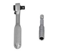 Professional 42-Piece Ratchet Socket Wrench Set, S 2 Steel & CRV Steel Driver Bit Kit with 72-Tooth Ratchet, All in-One Repair Kit for Furniture/Bike/Car Maintenance