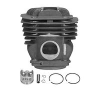 Professional 48mm Chainsaw Cylinder Piston Set, High Performance Engine Repair Kit for Oleo-Mac 956 156 Emak 395023, Durable Saw Spare Parts Accessory (160 Characters)
