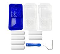 Professional 4inch Foams Paint Brush Painting Paint Roller Refill and Tray Achieve Accurate Painting in Tight Space Window