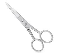 Professional 5-Inch Barber Scissor - Sharp Stainless Steel Hair Cutting Shear with Precision Blades & Ergonomic Grip (Silver)