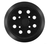 Professional 5 Inch Sanding Pad With 8 Dust Holes For RS290 RS241 RS28 Sanders Reinforced PU Backing Black Disc Pad Efficient Dust Extraction Tool