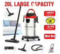 Draper 20515 Wet & Dry Vacuum with Stainless Steel Tank 20L (240V)