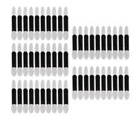 Professional 50pcs Eye Shadow Sponge Brush Applicator, Dual Tipped Oval Foam Makeup Tool Kits for Women, Disposable Tiny Paint Brushes, compact and weight Daily Beauty Cosmetic