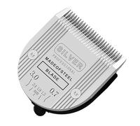 Professional 5in1 Pet Dog Adjustable Detachable Blade,Compatible for WAHL,Arco, Bravura, Chromado, Creativa, Figura Clippers(1pcs Silver)