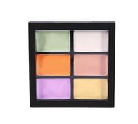 Professional 6 Colors Cosmetic Grooming Face Concealer Foundation Cream Palette (Z01-1#)