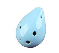 Professional 6-hole Alto C-tone Ceramic Ocarina Cute Round Shape Ocarina Musical Instrument ocarina instrument (4)