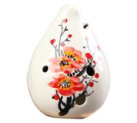 Professional 6-hole Alto F Key Ceramic Ocarina Students And Children Self-study Six-hole Hand-painted Ocarina ocarina instrument (1)