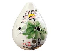 Professional 6-hole Alto F Key Ceramic Ocarina Students And Children Self-study Six-hole Hand-painted Ocarina ocarina instrument (2)