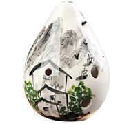 Professional 6-hole Alto F Key Ceramic Ocarina Students And Children Self-study Six-hole Hand-painted Ocarina ocarina instrument (4)