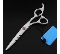 Professional 6-inch Hair Cutting Scissors - Japan 440c Steel Shears for Thinning & Barbering - Includes Carrying Bag for Hairdressers Cutting Scissor