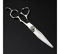 Professional 6-inch Hair Cutting Scissors Set - Premium 440C Steel Barber Shears & Thinning Shears with Stylish Carry Bag for Hairdressers and Stylists