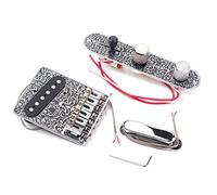 Professional 6 String Electric Guitar Bridge Board 3 Way Switch Control Board Neck Pickup Set for Electric Guitars