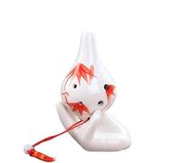Professional 6hole Ceramic Ocarina Alto C Key Instrument With Accessories For Beginners Teaching(4)