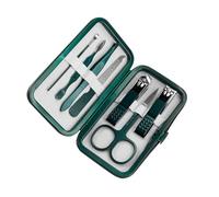 Professional 7/18 Piece Nail Care Kit Stainless Steel Manicure & Pedicure Set Nail Clipper Set with Travel Case,7PCS