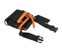 Professional 7-Compartment Tool Pouch Waist Bag for Electricians and DIY Mechanics - for Durable Oxford Fabric Storage Holder with 3 Small Pockets, Wide Belt and Buckle (at Random)