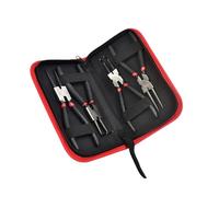 Professional 7 Inch Internal External Retaining Circlip Pliers Ergonomic Handle for Mechanical Assembly and Projects Nonslip Handle Circlip Tool