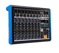 Professional 8 Channel Digital Mixer Sound 320 DSP Microphone Mobile Phone Live Broadcast Computer Recording DJ Au-dio Equipment Artists and Bands