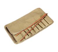 Professional 8 Compartment Tool Holder Foldable Space Saving Option for Mechanics Electricians and Hobbyists Summarize Tool Bag Planner