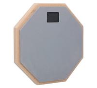 Professional 8 Inch Dumb Pad Practice Tool with Non-Slip Shock-Absorbent Foam Base, Compact Portable Training Accessory for Skill Development