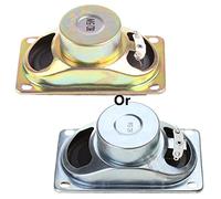 Professional 8 Ohm 5W Loudspeaker Horn Rectangular Internal Horn Full Stereo Woofer Home Speakers