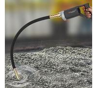 Professional 800W Handheld Concrete Vibrator with Pure Copper Motor, 35mm Shaft & 1.5m/2m Flexible Hose, 4200 RPM for Efficient Concrete Compacting in Bridges and Pouring Projects, 2m