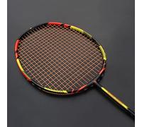 Professional 8U 65g Carbon Fiber Offensive Badminton Rackets Strungs Bags 22-30LBS Ultralight Racquet Sports Adult