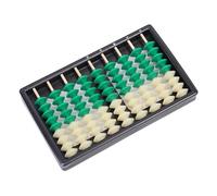 Professional 9-Digit 9 Beads Abacus Calculator Math Learning Aid Portable ABS Abacus 9 Column Kid Educational Toy Interactive