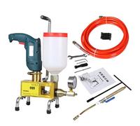 Professional 910W High-Pressure Resin Injection Pump | Concrete Wall Gap Repair Grouting Machine for PU & Epoxy | 220V-240V Construction Motor