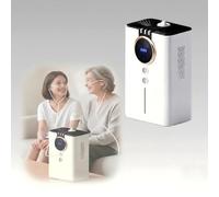 Professional 99.99% Pure Hydrogen Inhalation Machine, 600mL/min SPE/PEM Technology H2 Inhaler with 6-Hour Timer, Portable Desktop Personal Wellness Device