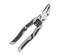 Professional 9Inch Steel Wire Stripper Cutter Pliers Accessory for Electricians Industrial Crafting Jewelry Making Multipurpose Linesman Pliers with Stripper