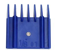 Professional A5 Style Animal Hair Clipper Attachment Guard Guide Cutting Combs 76926-900, Compatible with Oster Classic 76 A5 Andis AG BG Wahl KM Pet Groomers(Navy, #1-3mm)